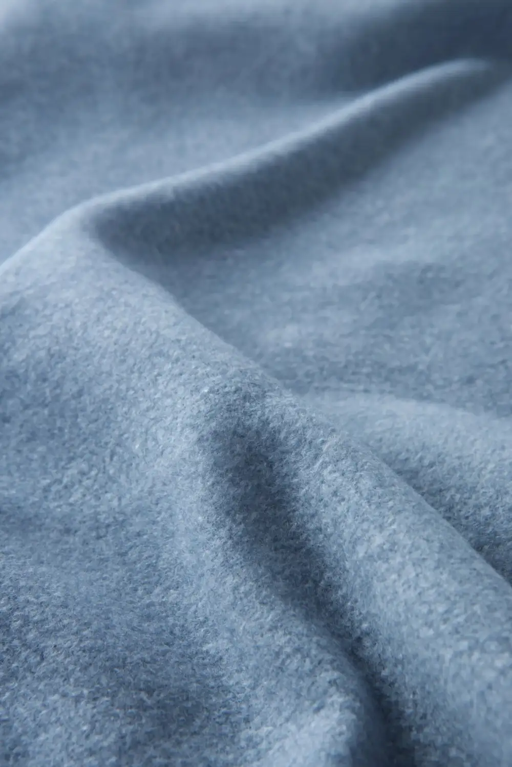 Solid Cotton Blend Throw