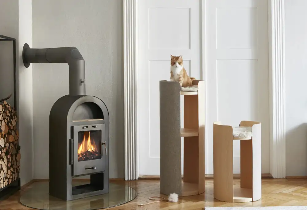 Tall Cat Scratching Tower