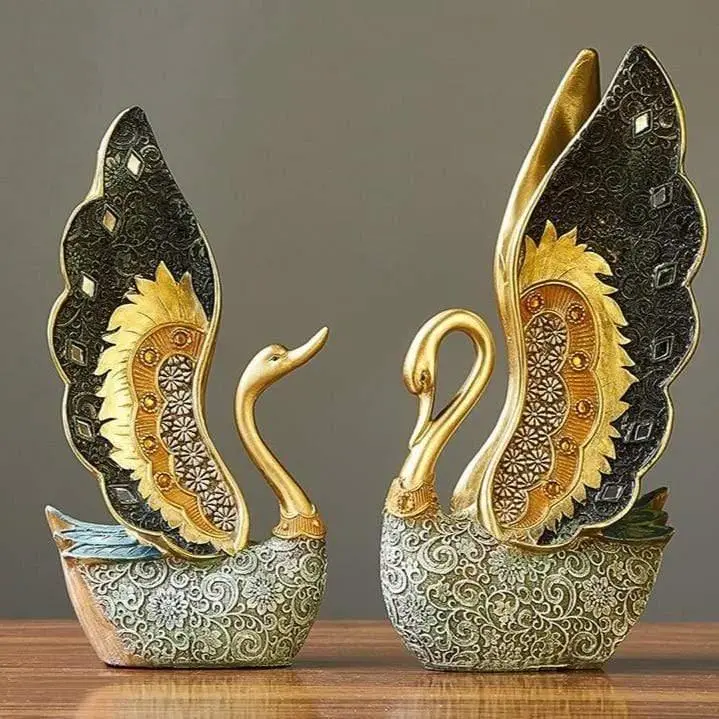Coordinated Resin Figure Decor