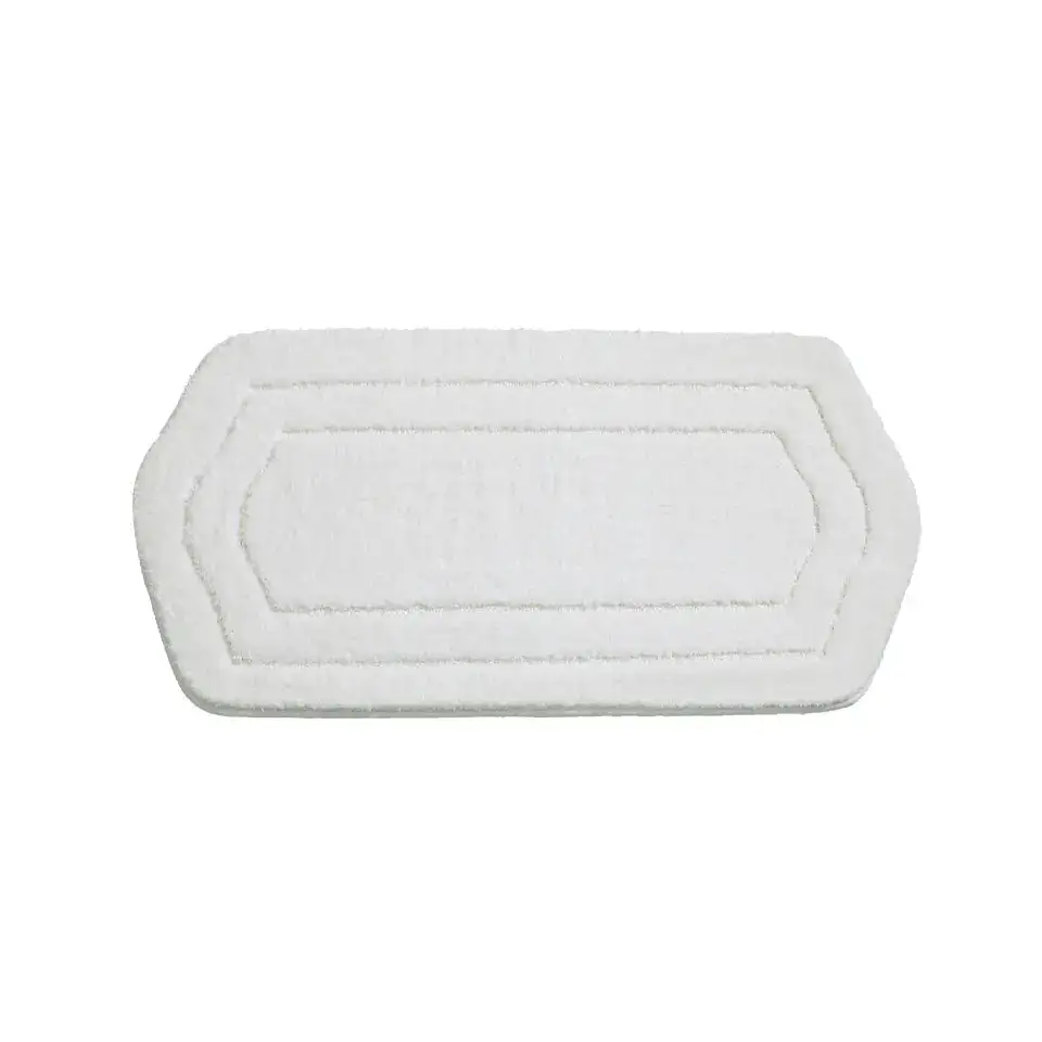 Fluffy Oval Bath Rug