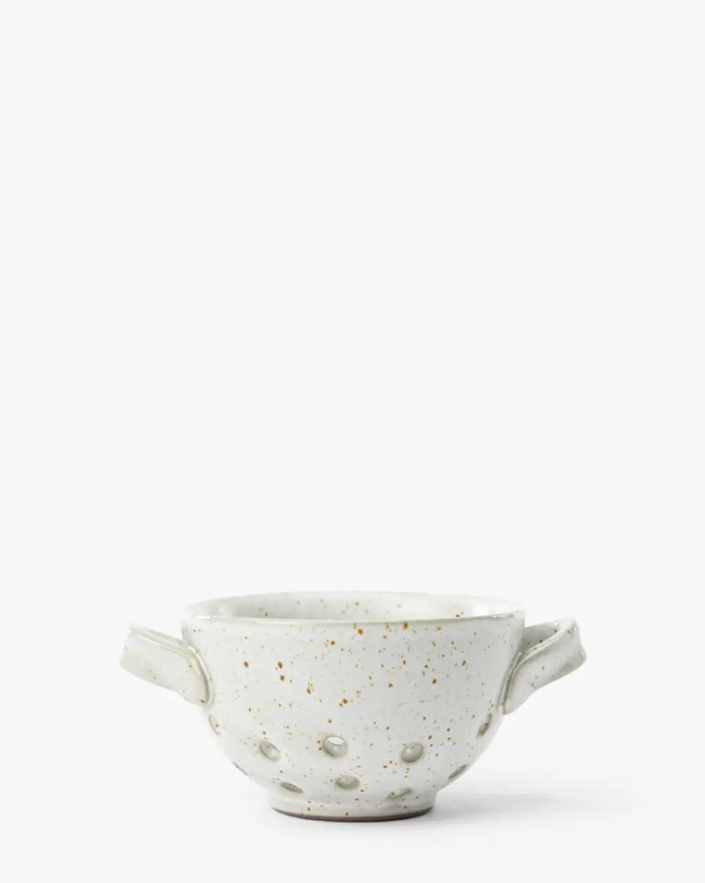 Handled Stoneware Berry Bowl