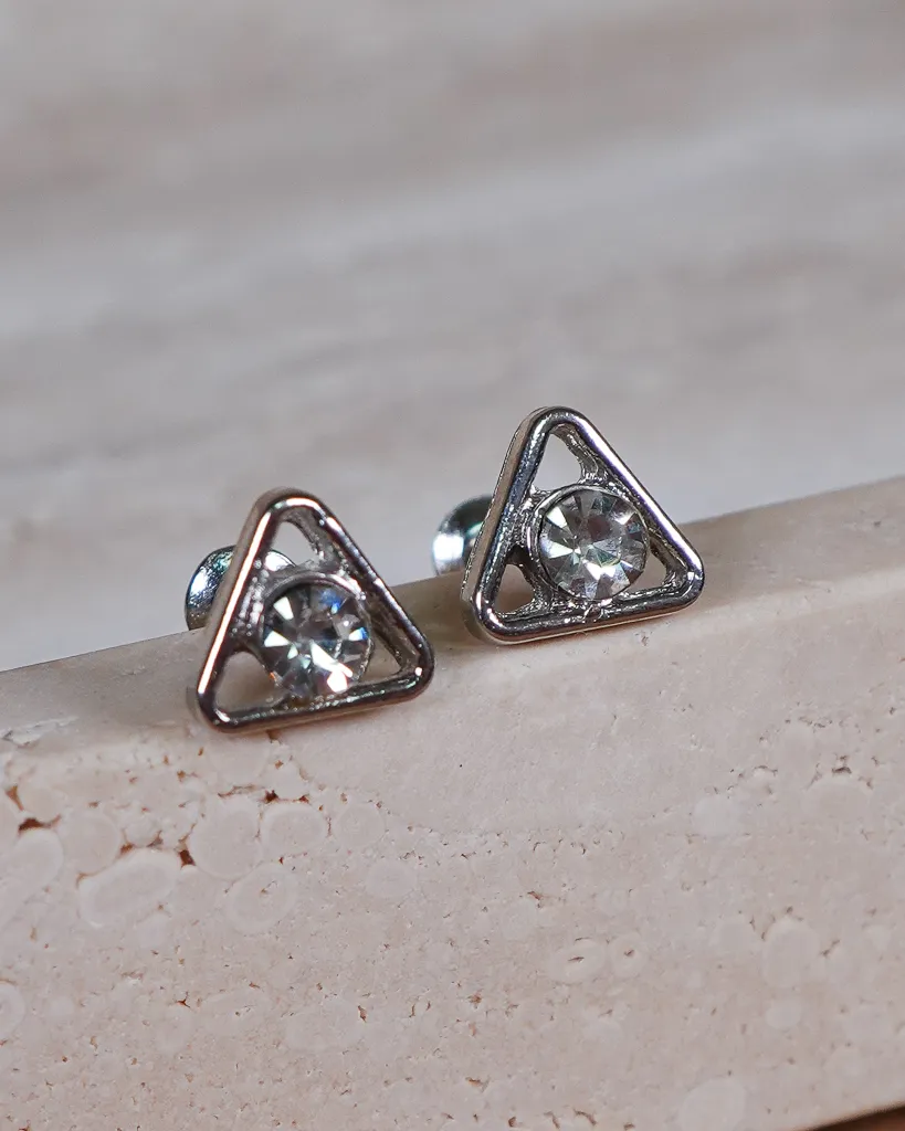 Orbital Disc Drop Earrings