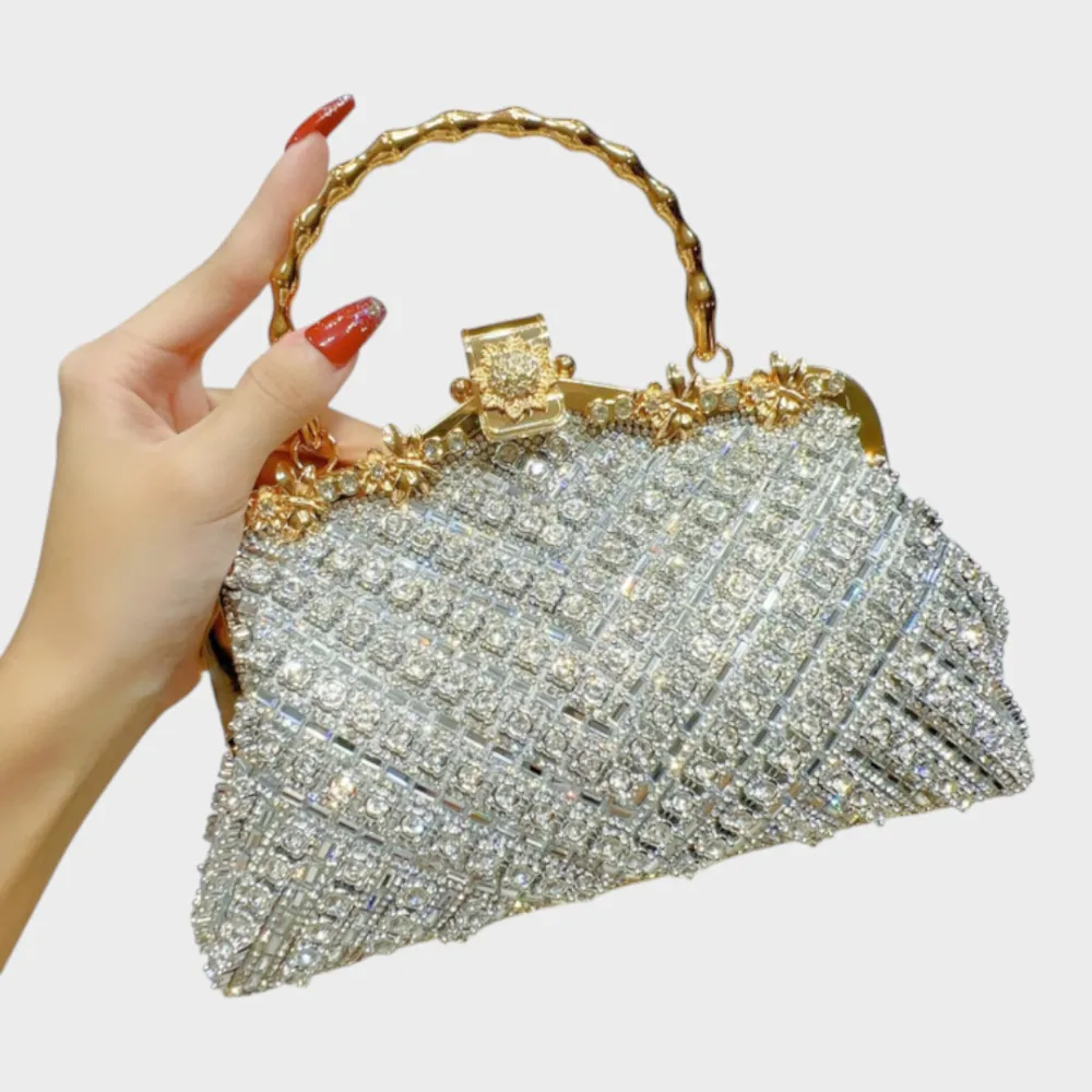 Pebbled Nylon Handbag