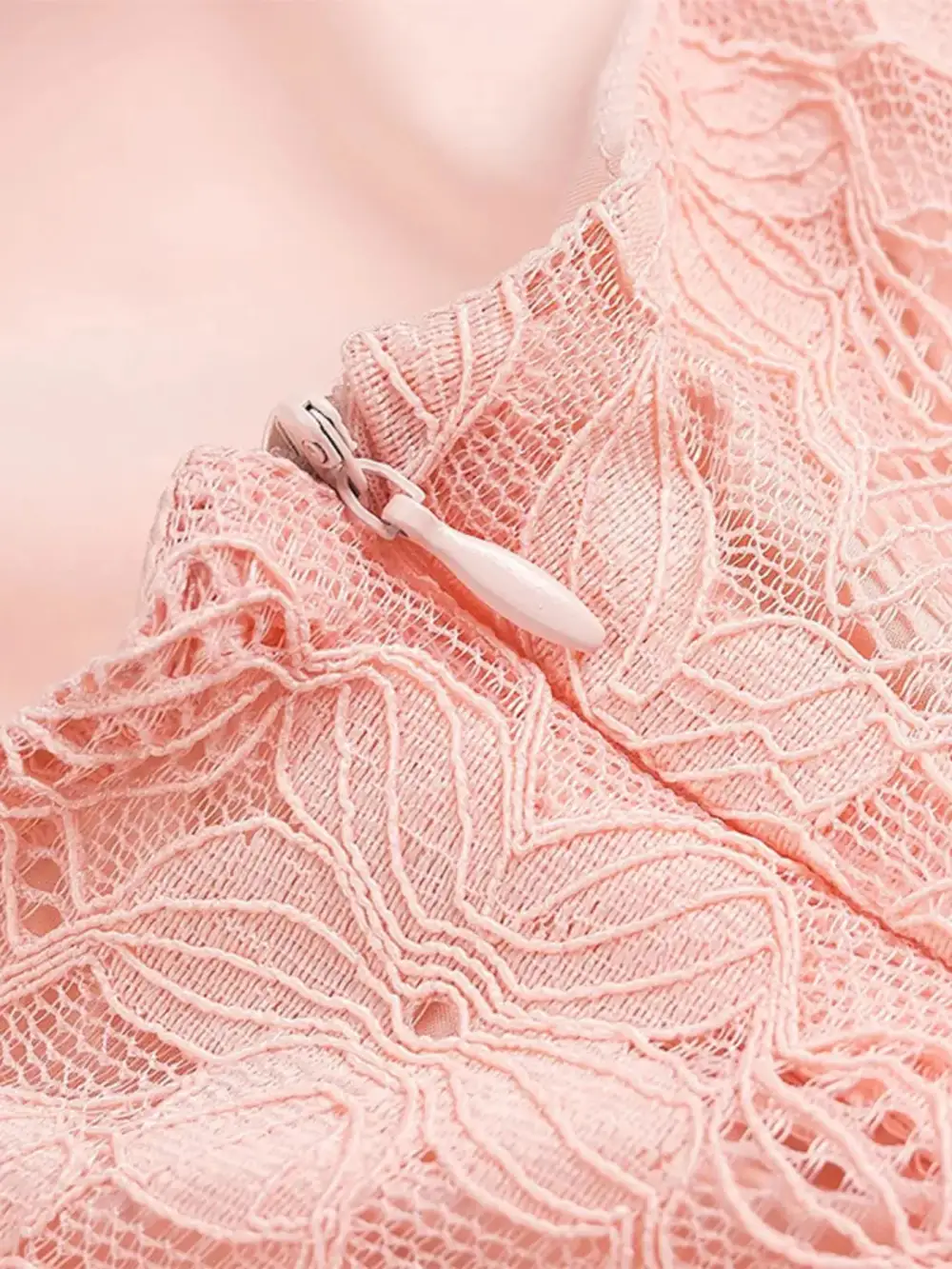 Finish Lace Mini Dress