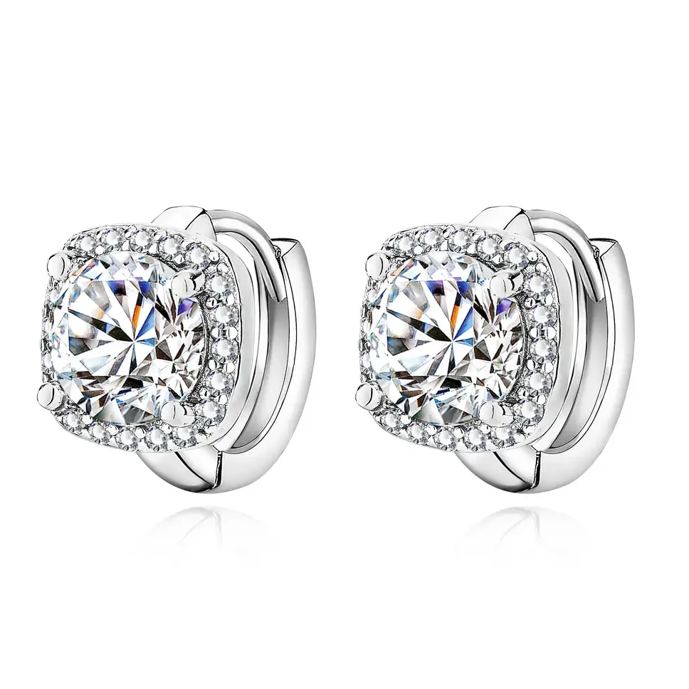 Looped Square Earrings