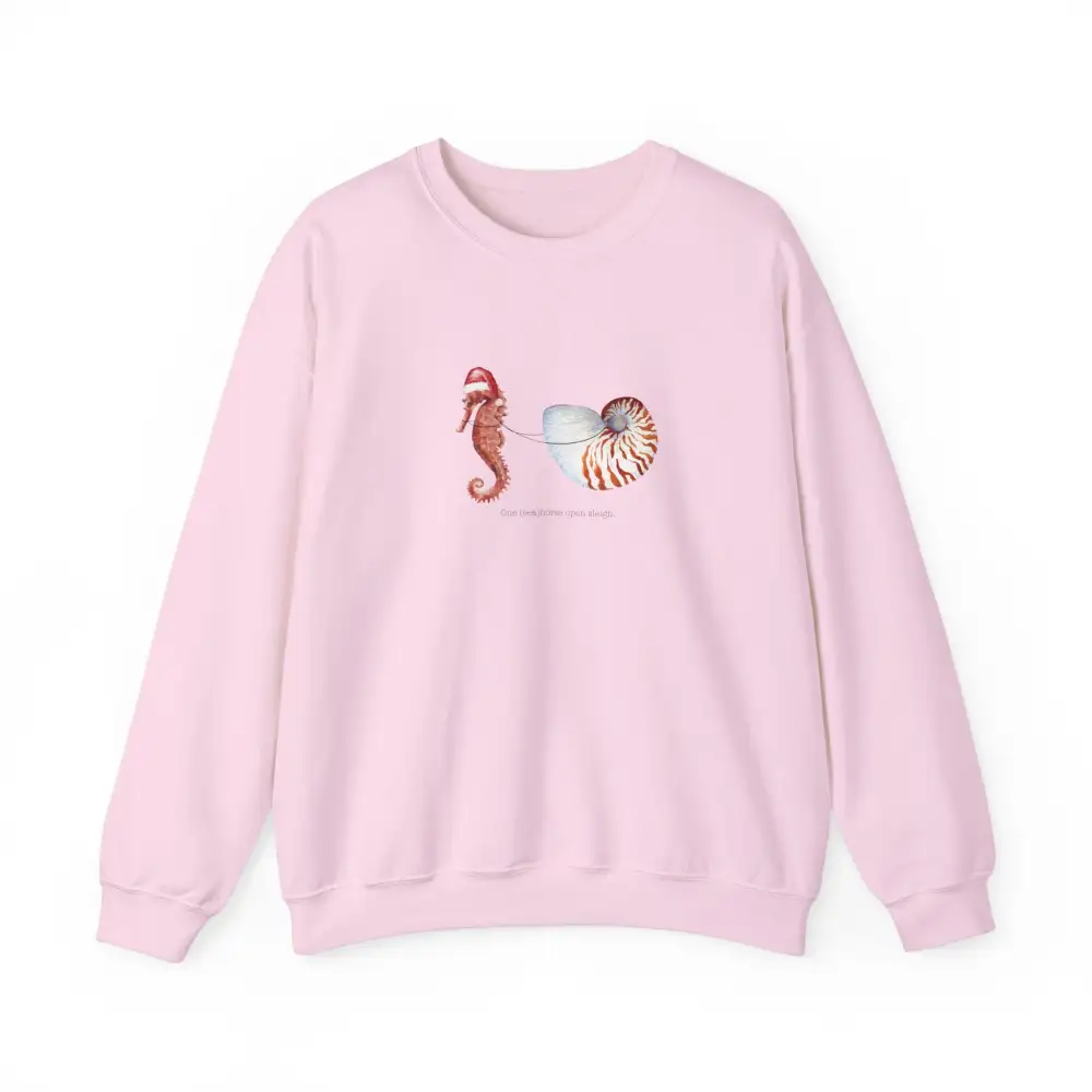 Seahorse Glide Graphic Crewneck Sweatshirt