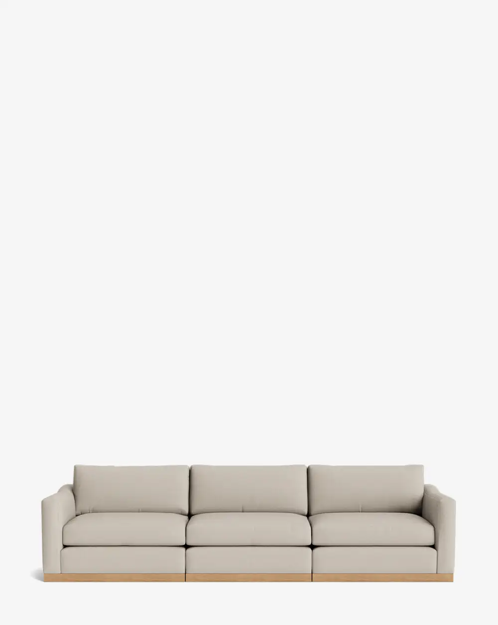 Modular Oak Sofa