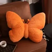 Plush Butterfly Throw Pillow