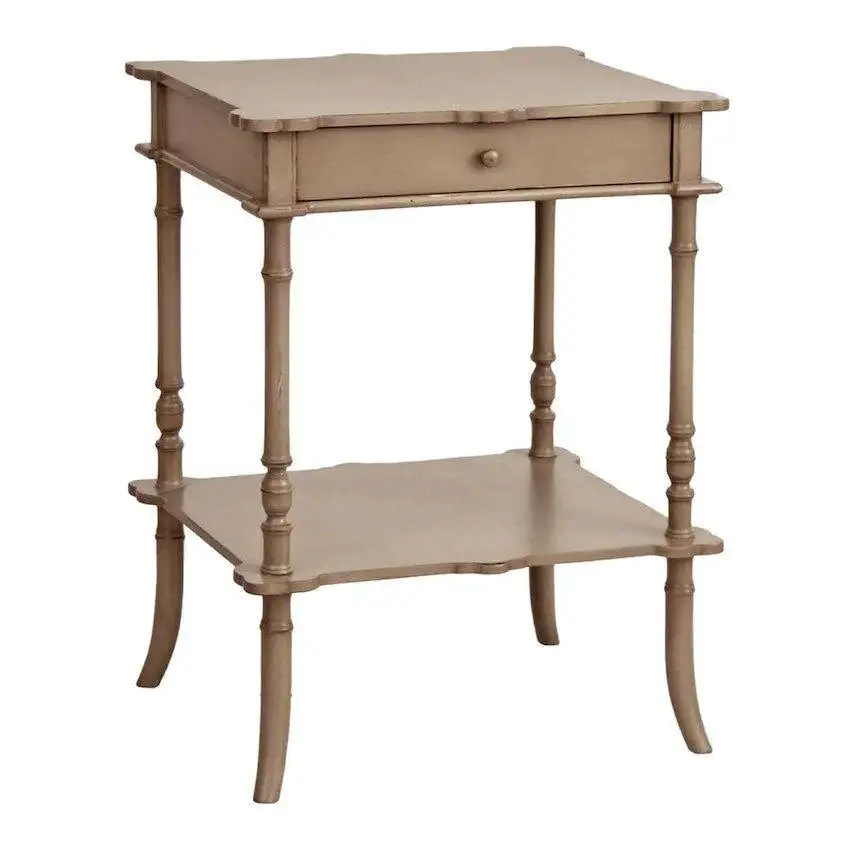 Sculpted Structured Classic Side Table