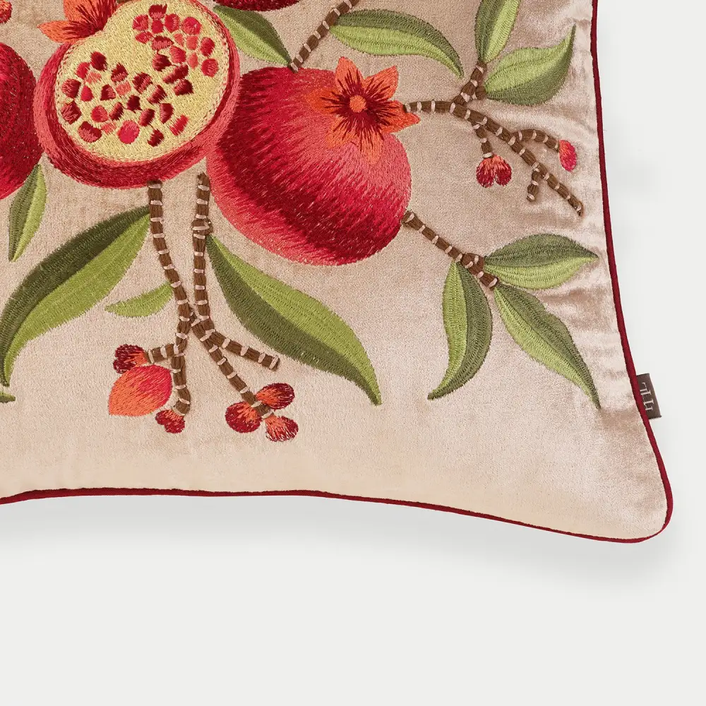Pomegranate Branch Cushion Cover