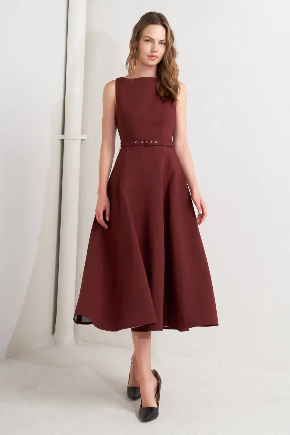 Everyday Sleeveless Midi Dress
