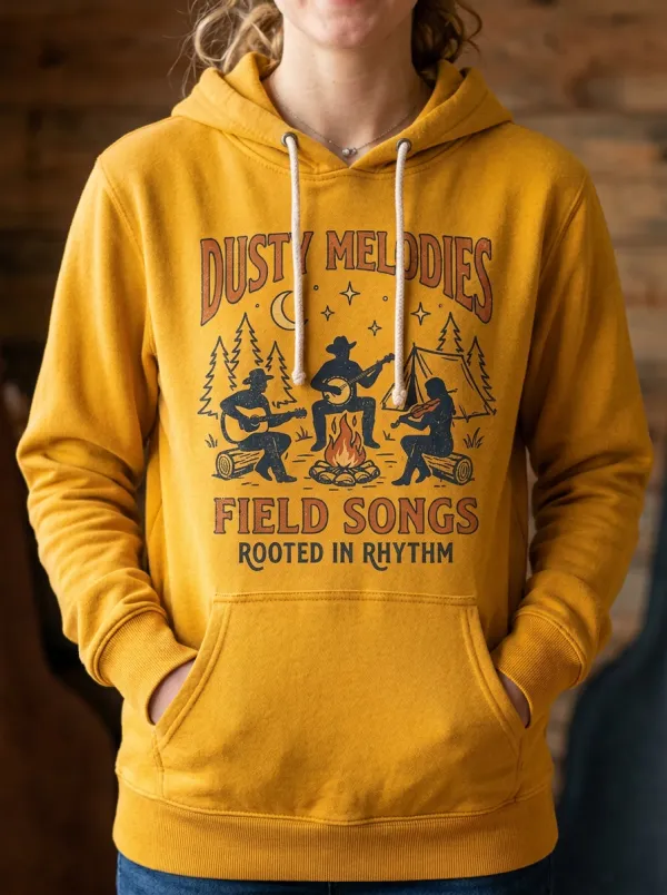 Campfire Country Music Hoodie