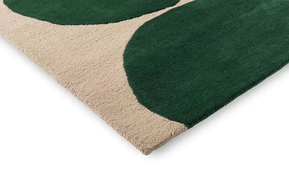 Wool Tufted Geometric Timeless Area Rug