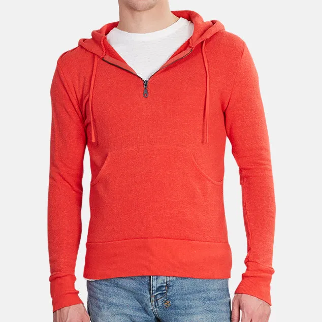 Long Sleeve Cotton Fleece Hoodie