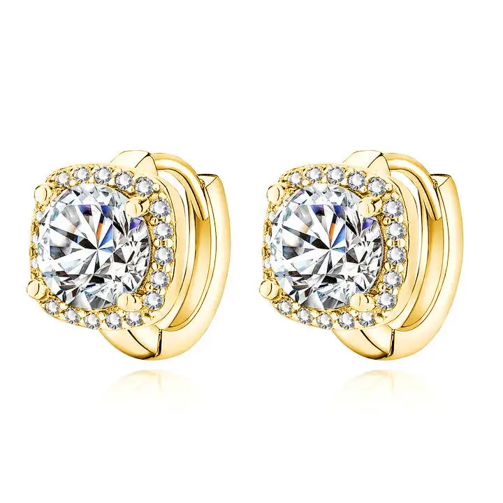 Looped Square Earrings