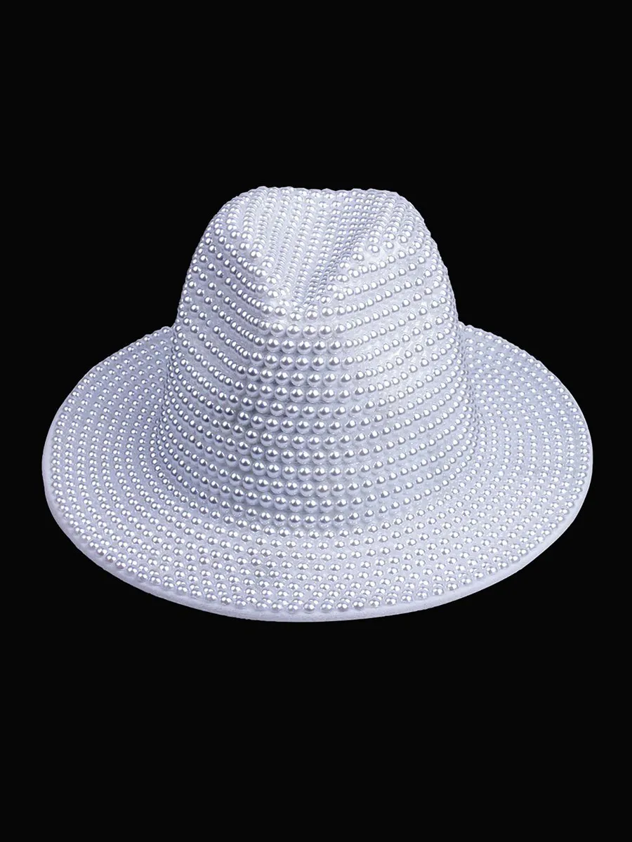 Jocelyn Sparkling Rhinestone Bucket Hat