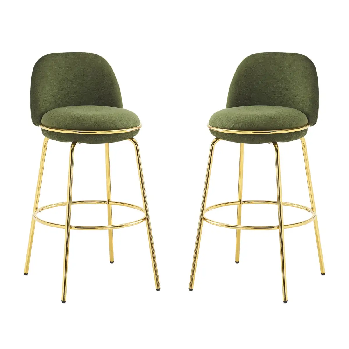 Curved Contemporary Bar Stool