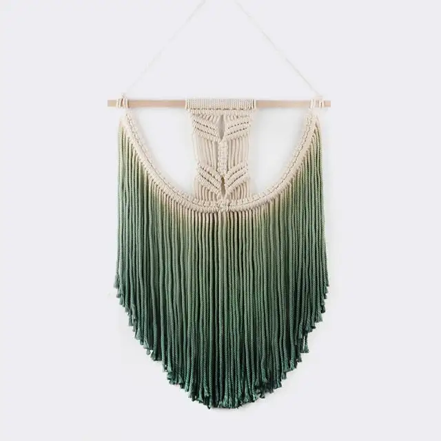 Classic Knitted Boho Macrame Decorative Wall Accent