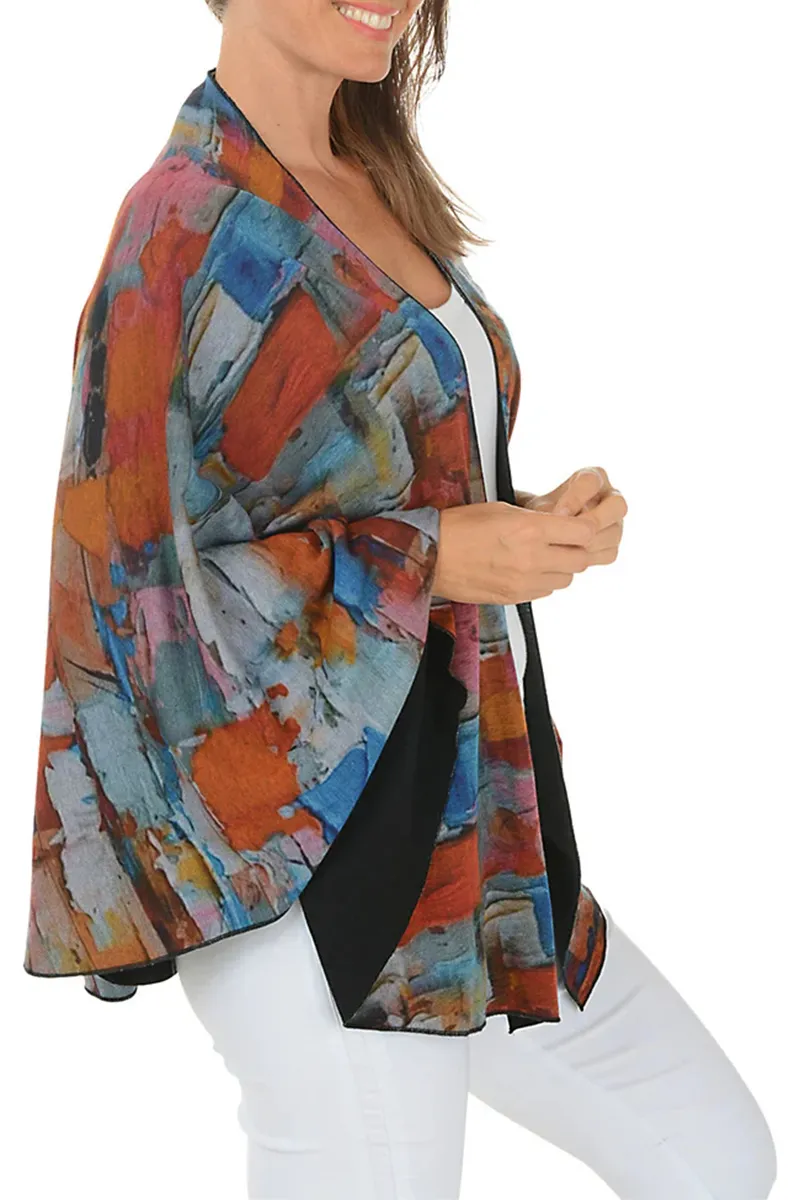 Long Sleeve Reversible Wrap