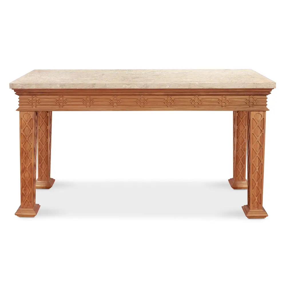 Outdoor Architectural Console Table