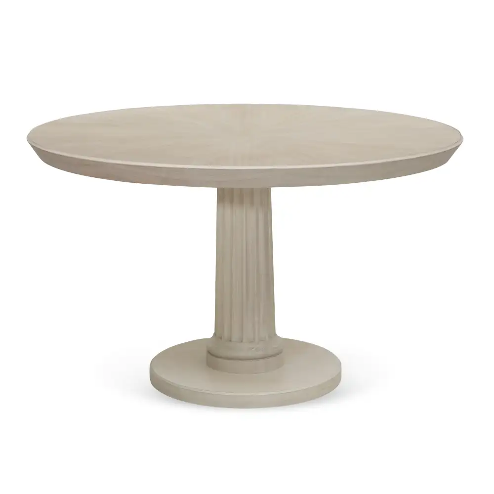 Fluted Round Dining Table