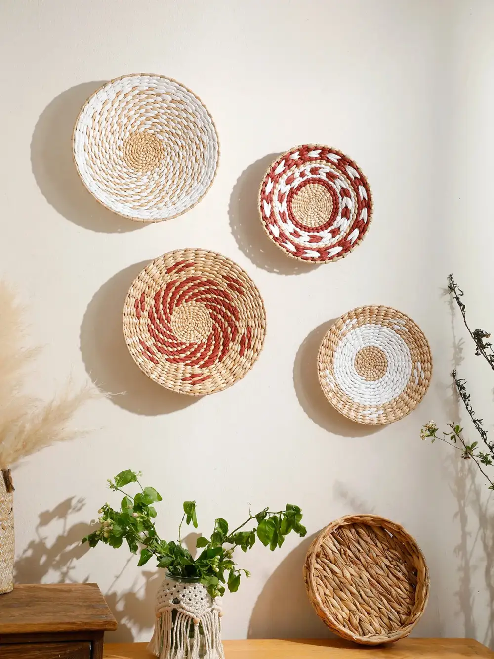 Classic Boho Macrame Woven Decorative Wall Accent