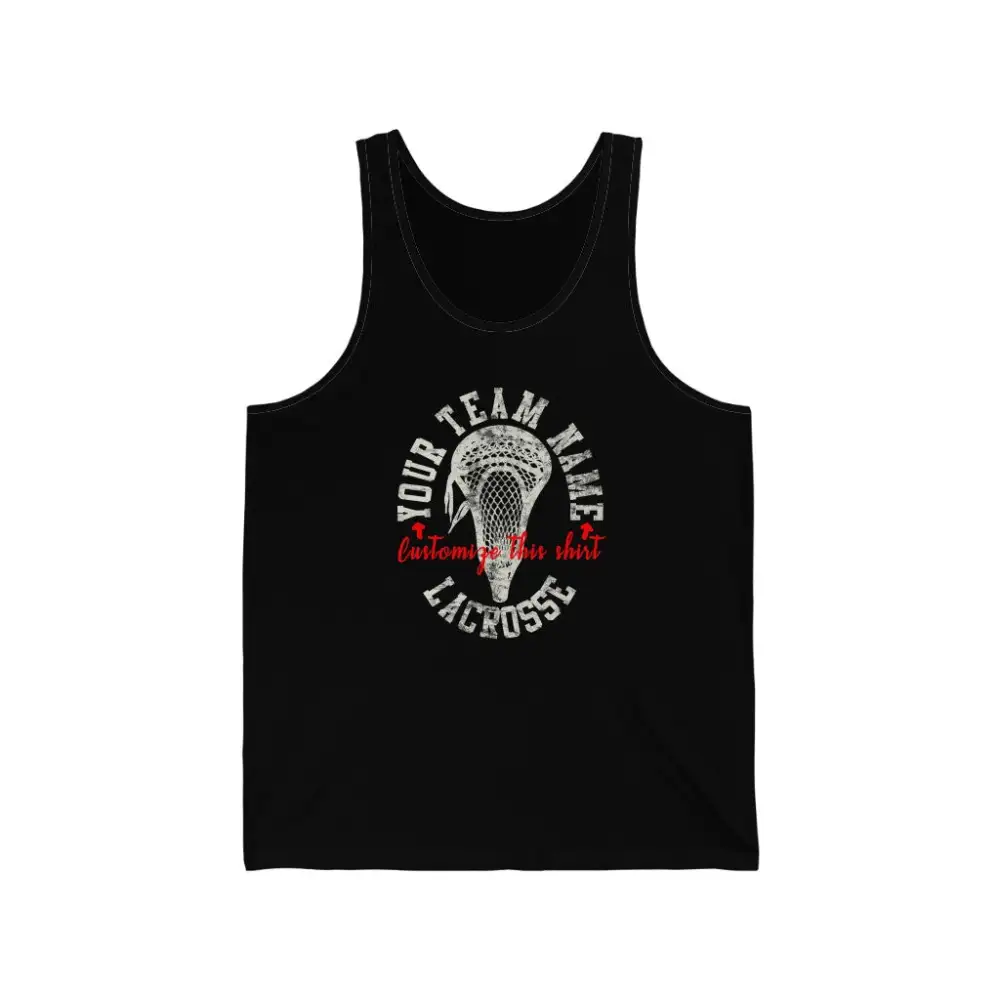 Vintage Lacrosse Stick Tank Top