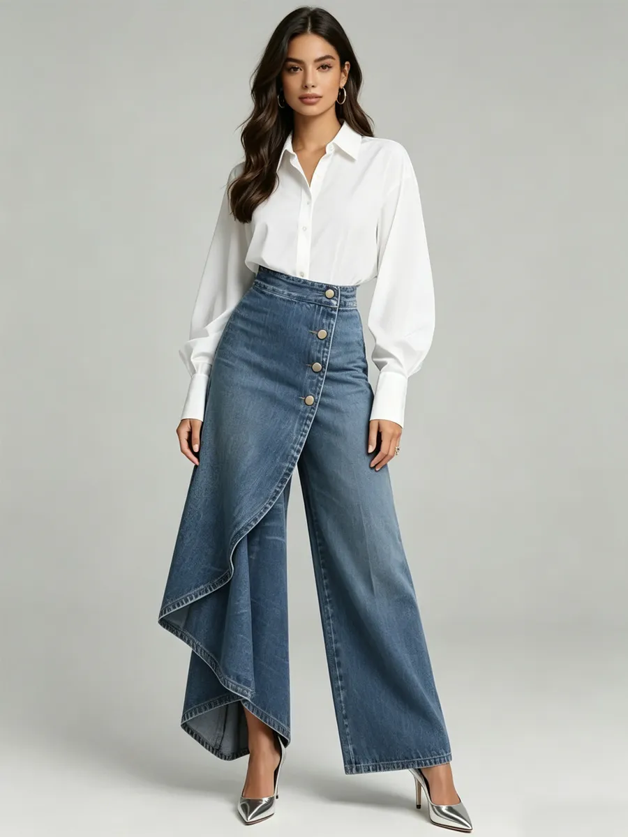 Matilda Ruffled Jeans