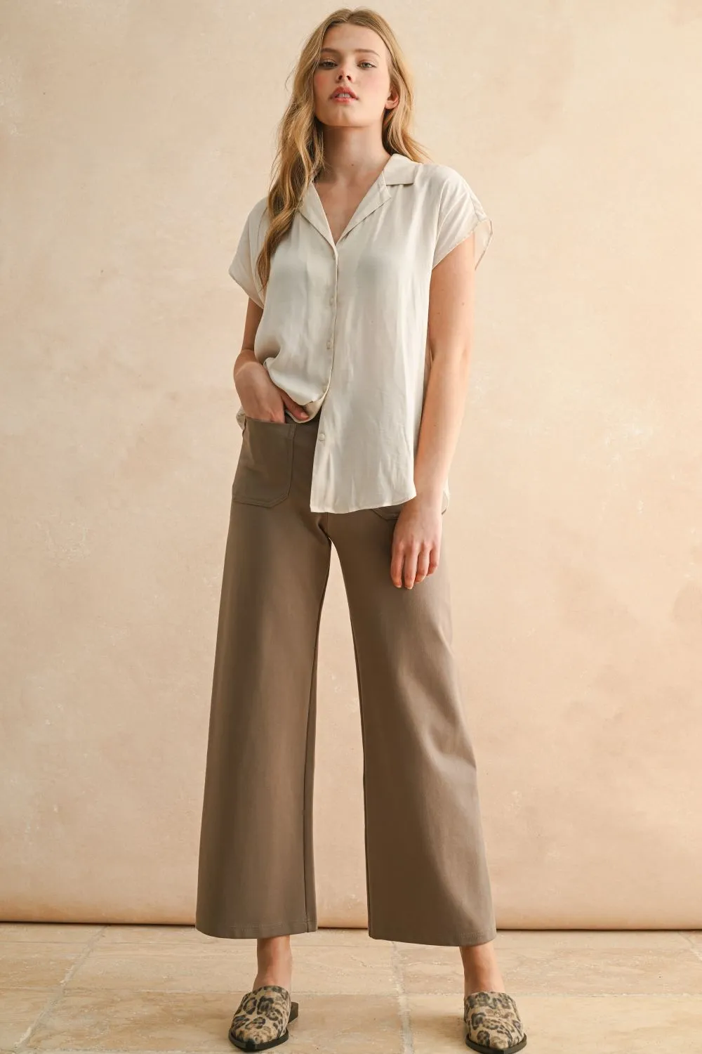Ponte Knit Pants