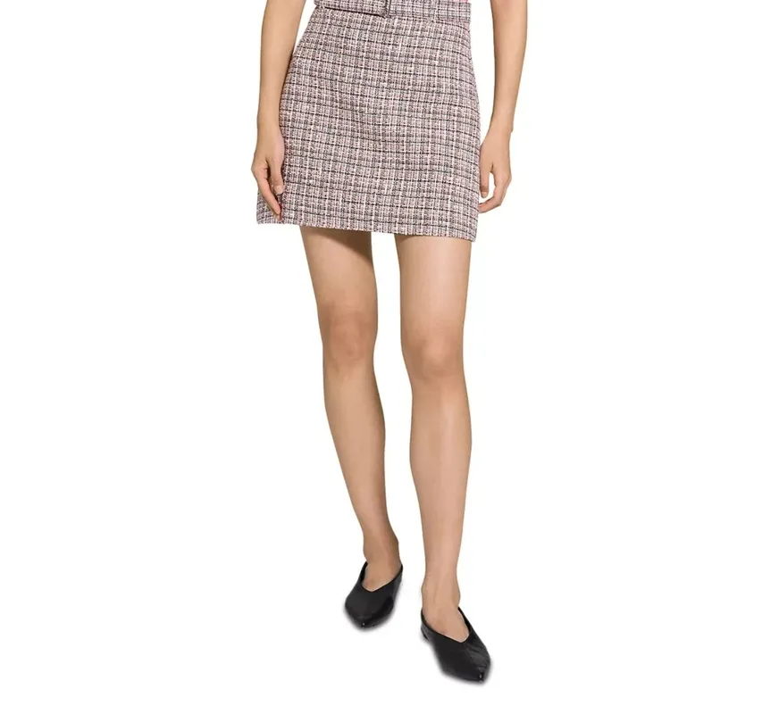 Polished Tweed Skirt