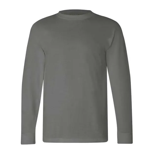 Unisex Comfort Long-Sleeve Tall Cotton-Blend T-Shirt