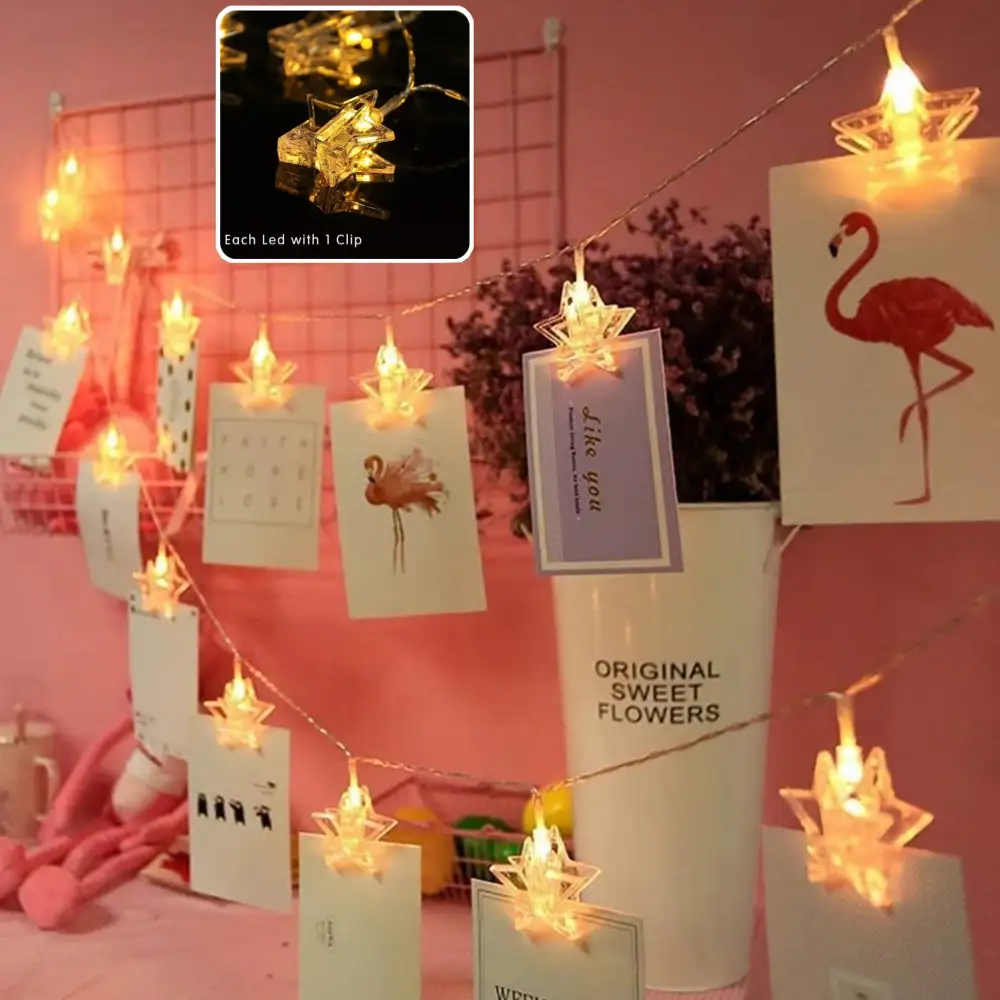 STAR PHOTO CLIP LED LIGHT