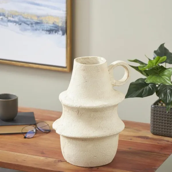 Polished Rustic Decorative Table Vase