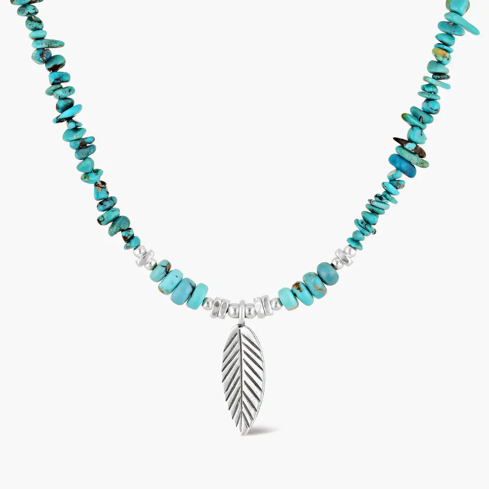 Turquoise Willow Necklace