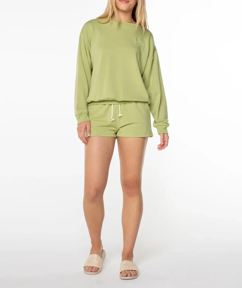 Solid Color Large Pocket Women's Shorts
