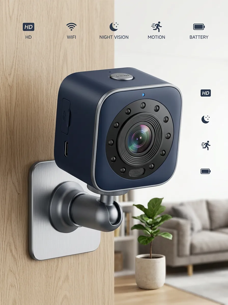 Motion Detection Night Vision WiFi Mini Security Camera
