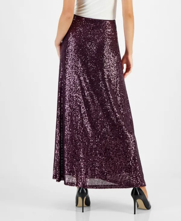 Sequined Lined Skirt