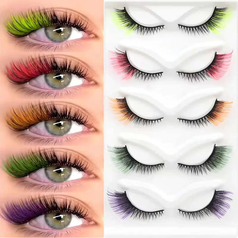 Multi-Color False Lashes
