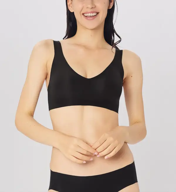 Women's Comfort-Fit Non-Wired Seamless Breathable Bralette