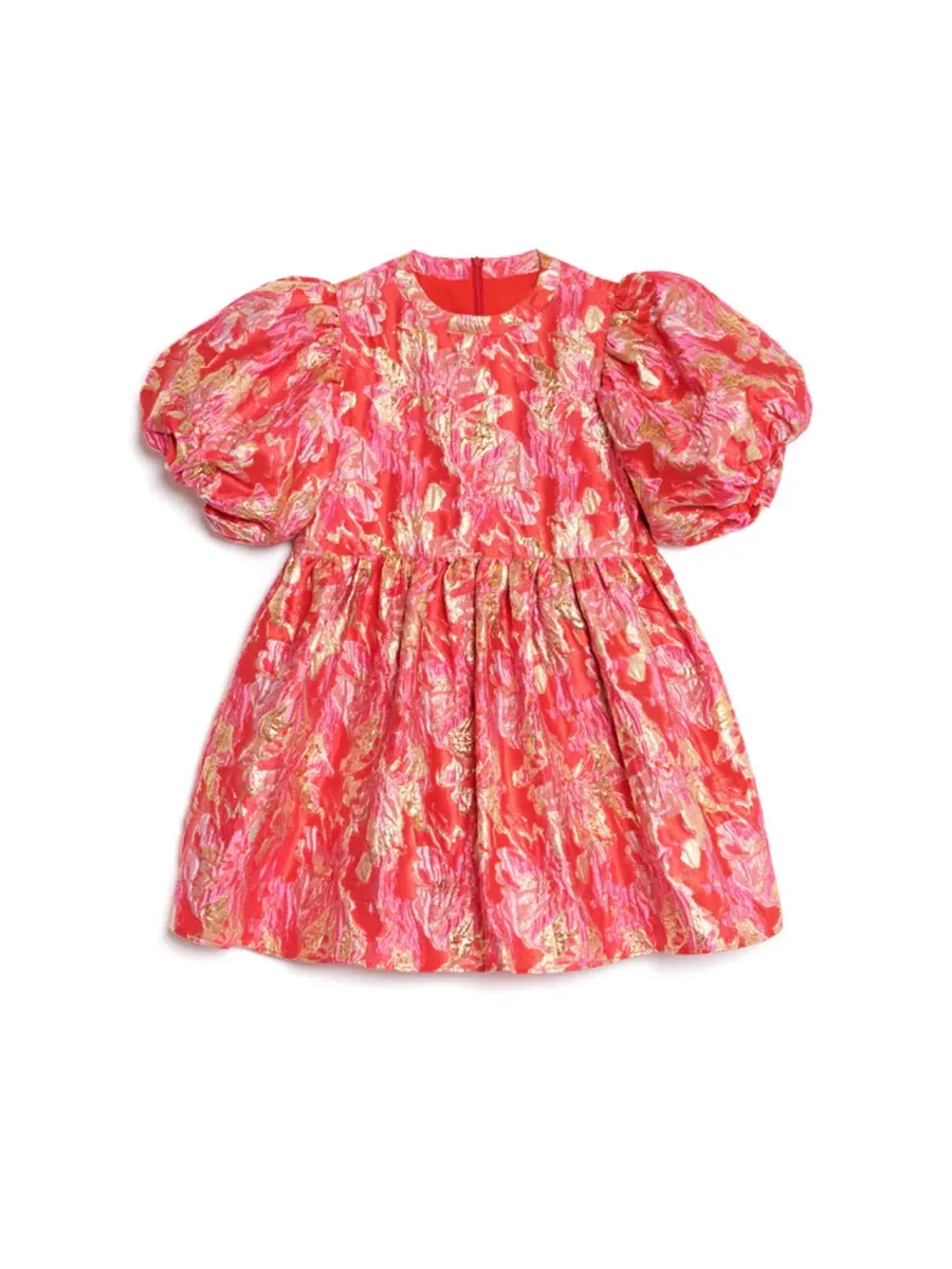 Jacquard Mini Dress