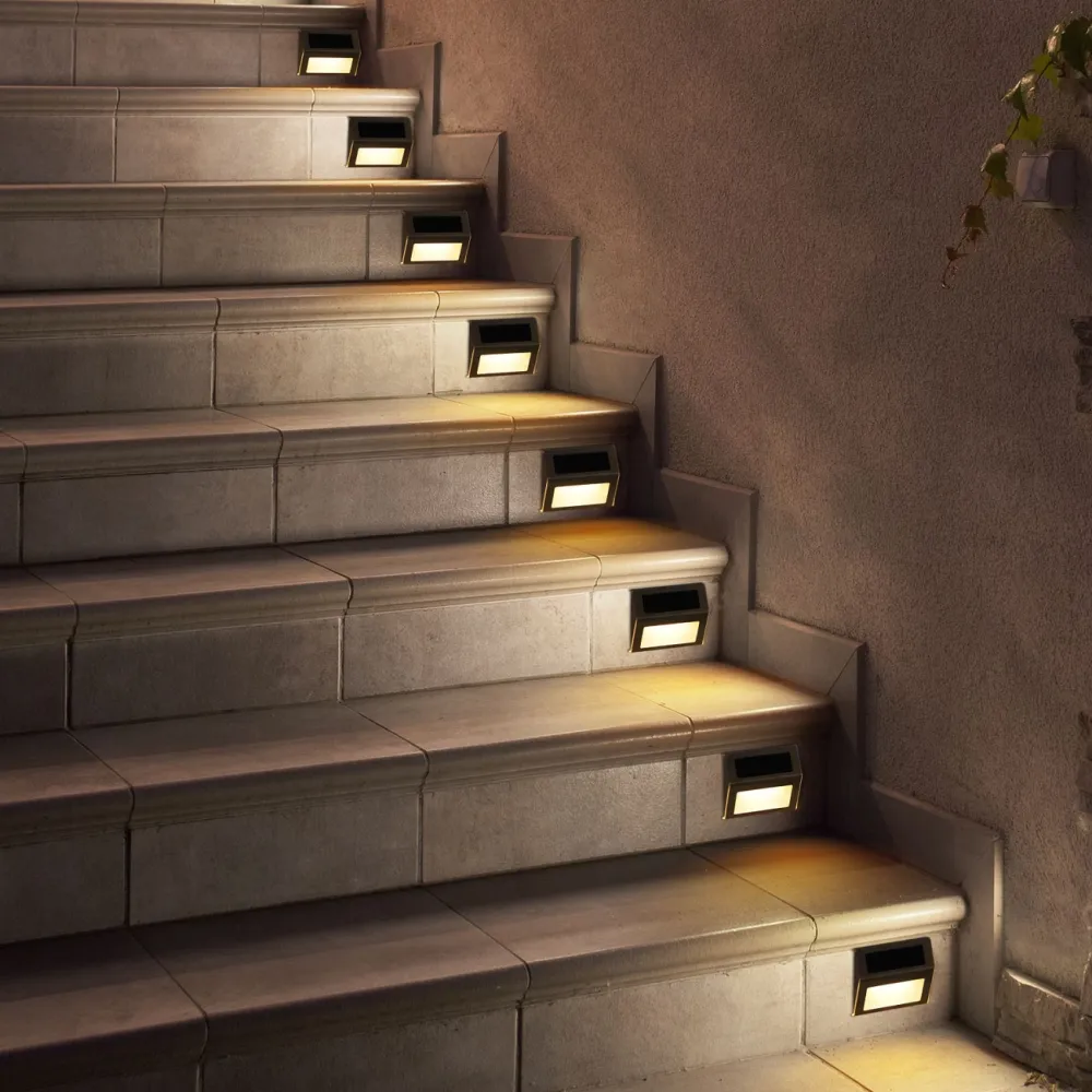 4 Pcs Staircase Step LED Lights