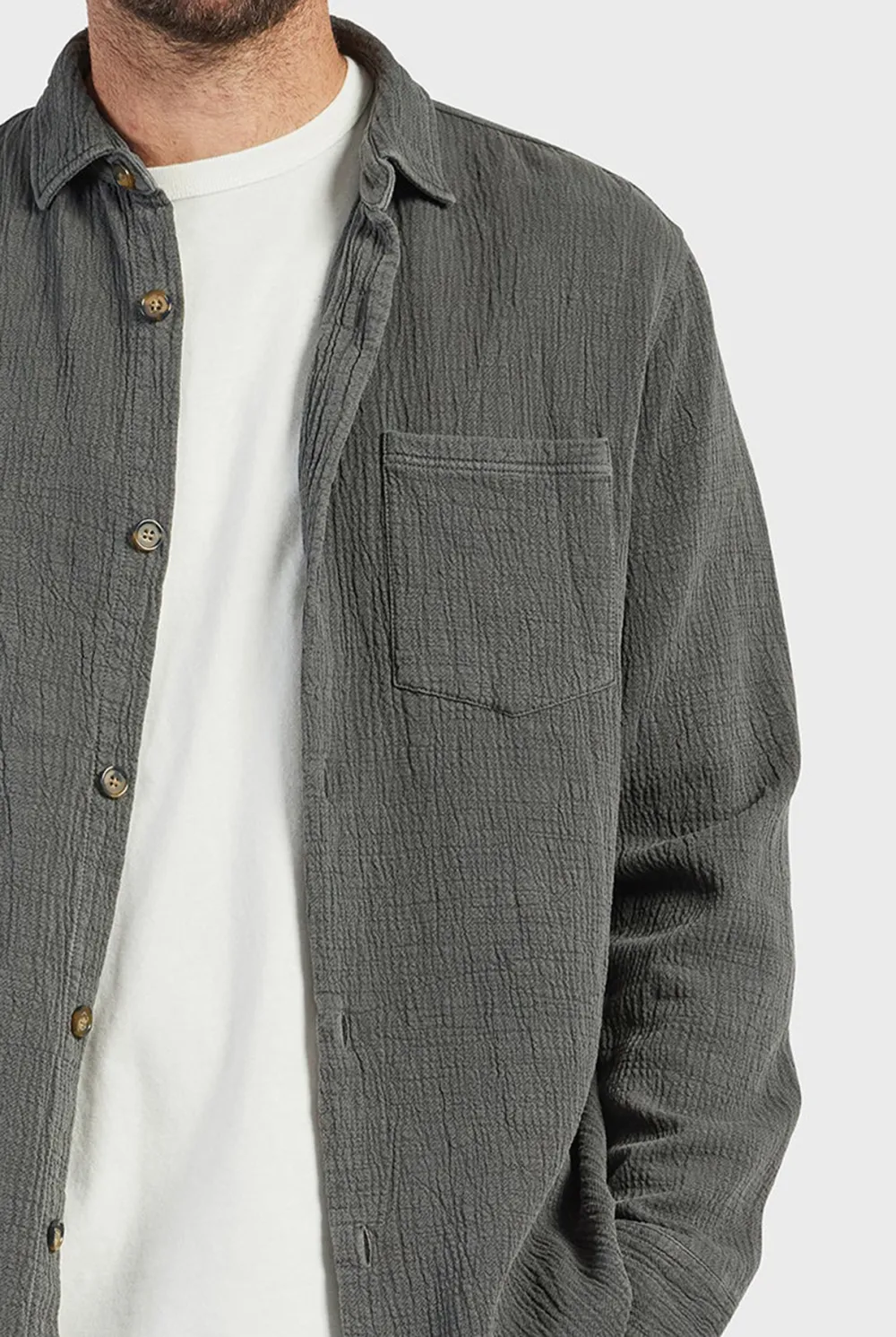 Luxury Linen Blend Casual Long Sleeve Shirt