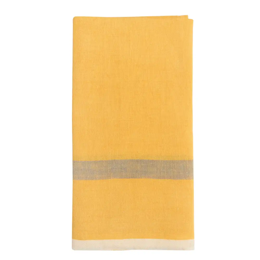 Artisan Style Laundered Linen Kitchen Towel Set