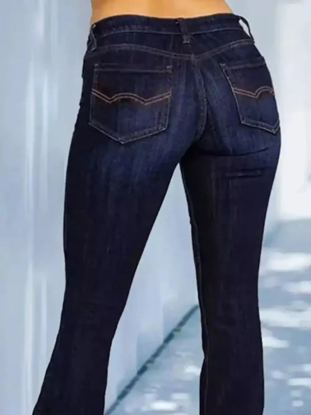 Tailored Casual Denim Jeans