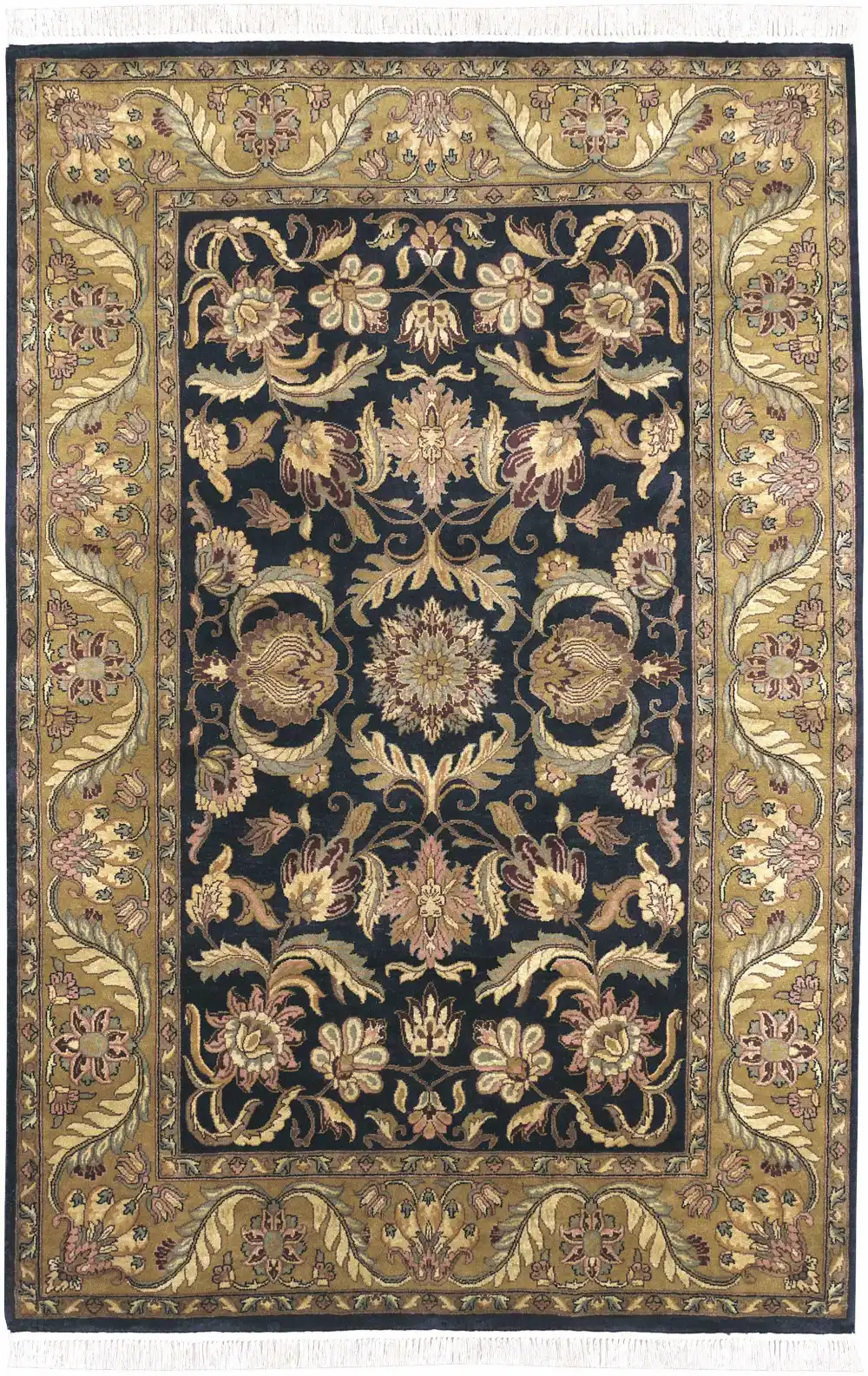 Versatile Traditional Hand Knotted Wool Area Rug Floor Decor