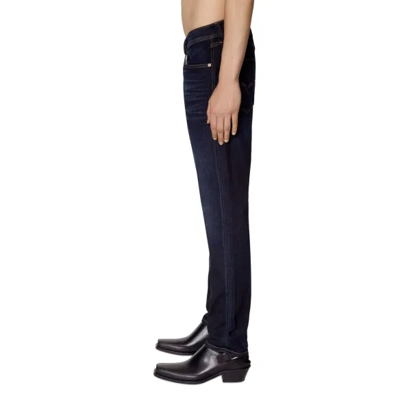 Tapered Stretch Denim Jeans
