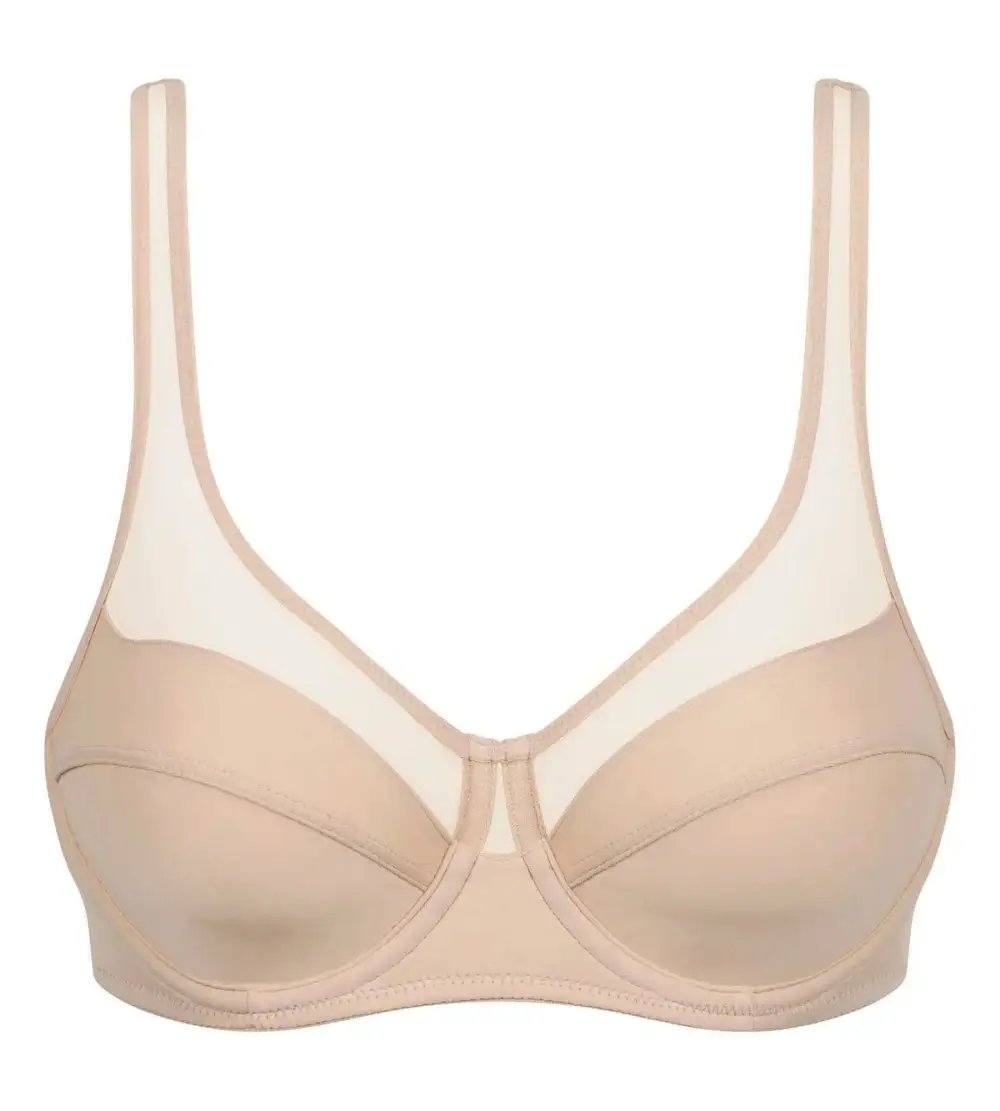 Streamlined Generous Full Coverage Underwire Push Up Bra