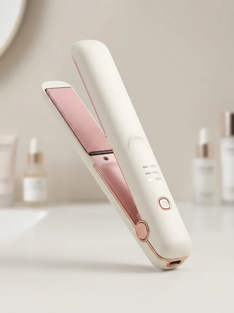 Portable Ceramic Hair Straightener
