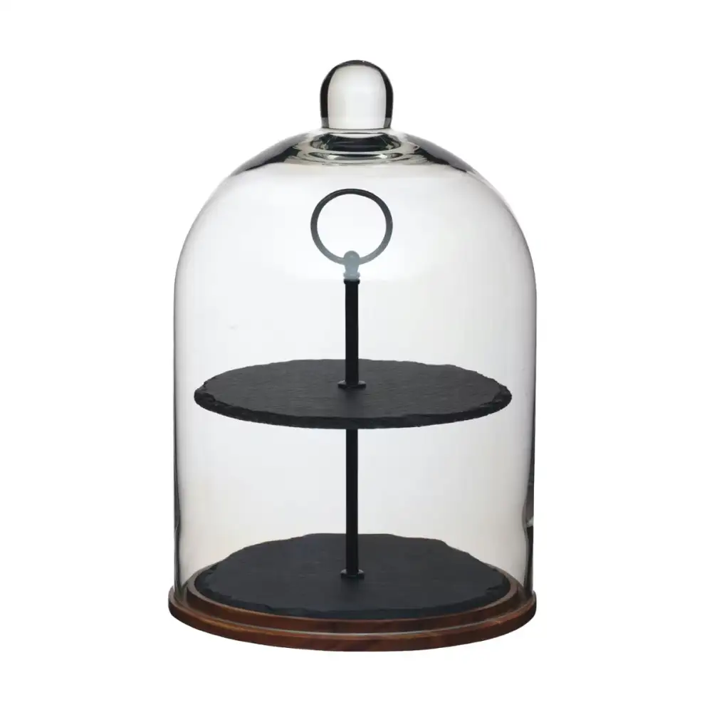 Two Tier Dome Serving Set