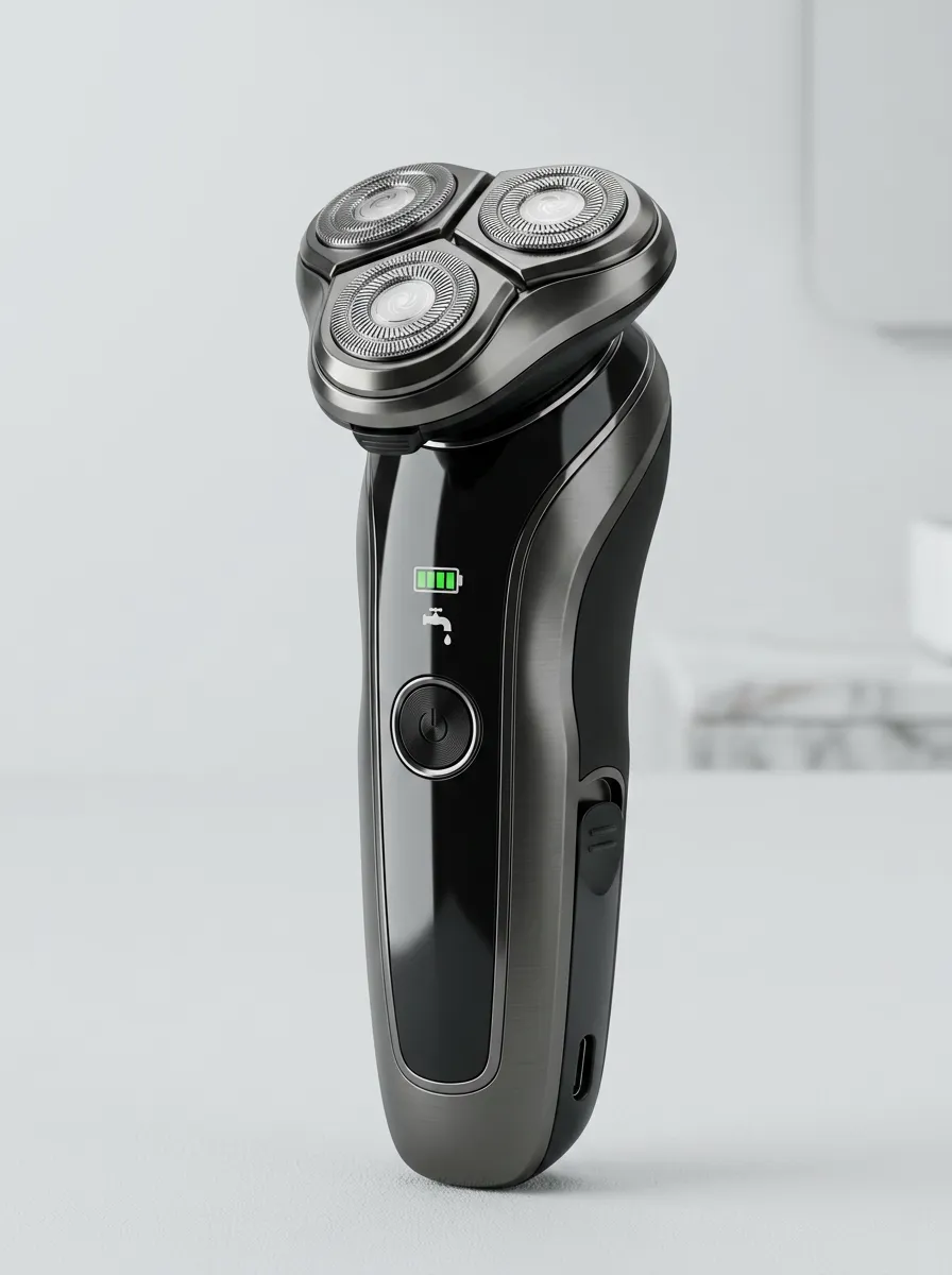 Waterproof Rotary Electric Shaver